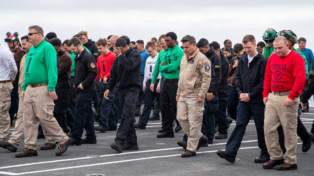 USS Theodore Roosevelt FOD Walkdown