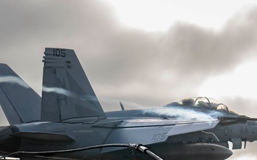 USS Theodore Roosevelt Conducts Flight Operations