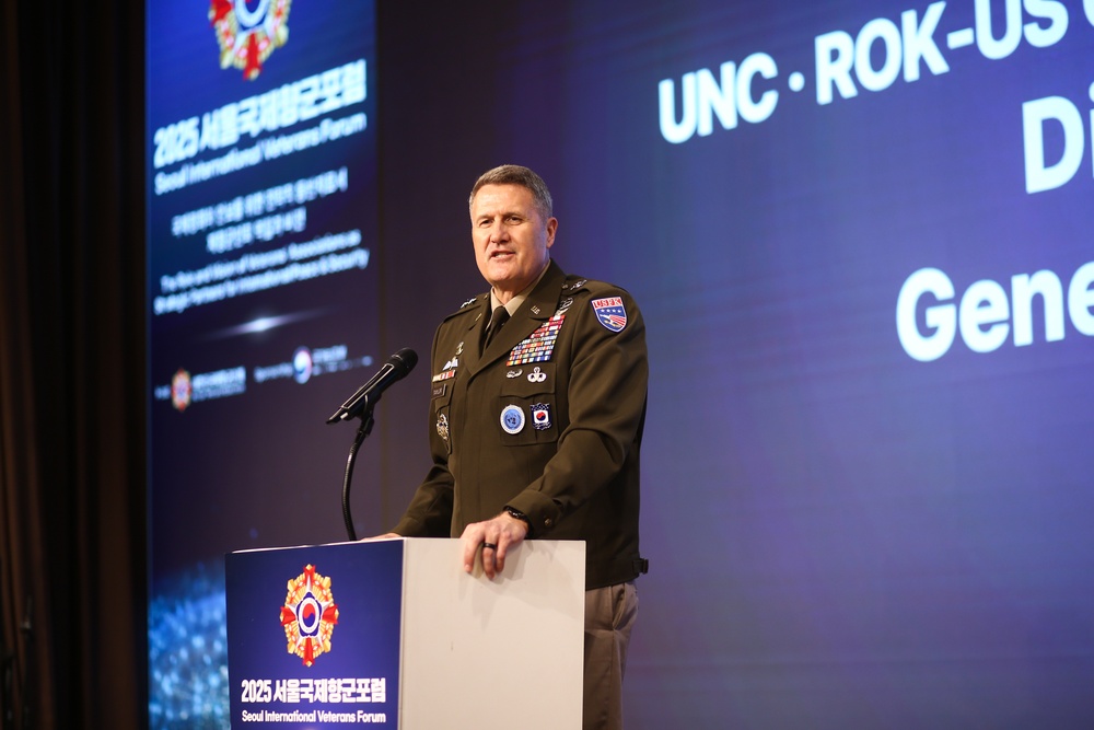 Maj Gen Taylor Speaks at Seoul Forum Honoring Korean War Veterans