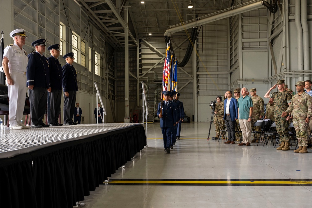 U.S. Space Forces - Indo-Pacific holds first change of command ceremony