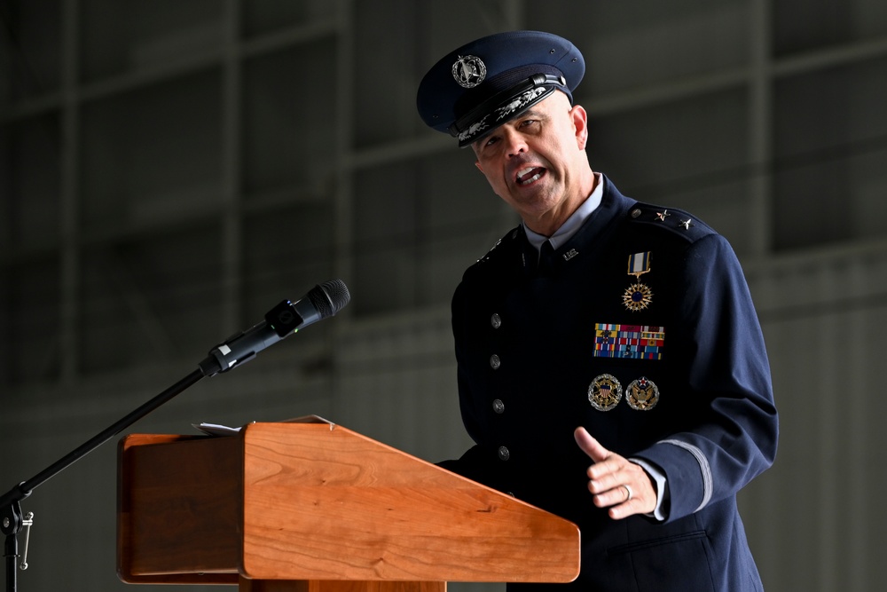 U.S. Space Forces - Indo-Pacific holds first change of command ceremony