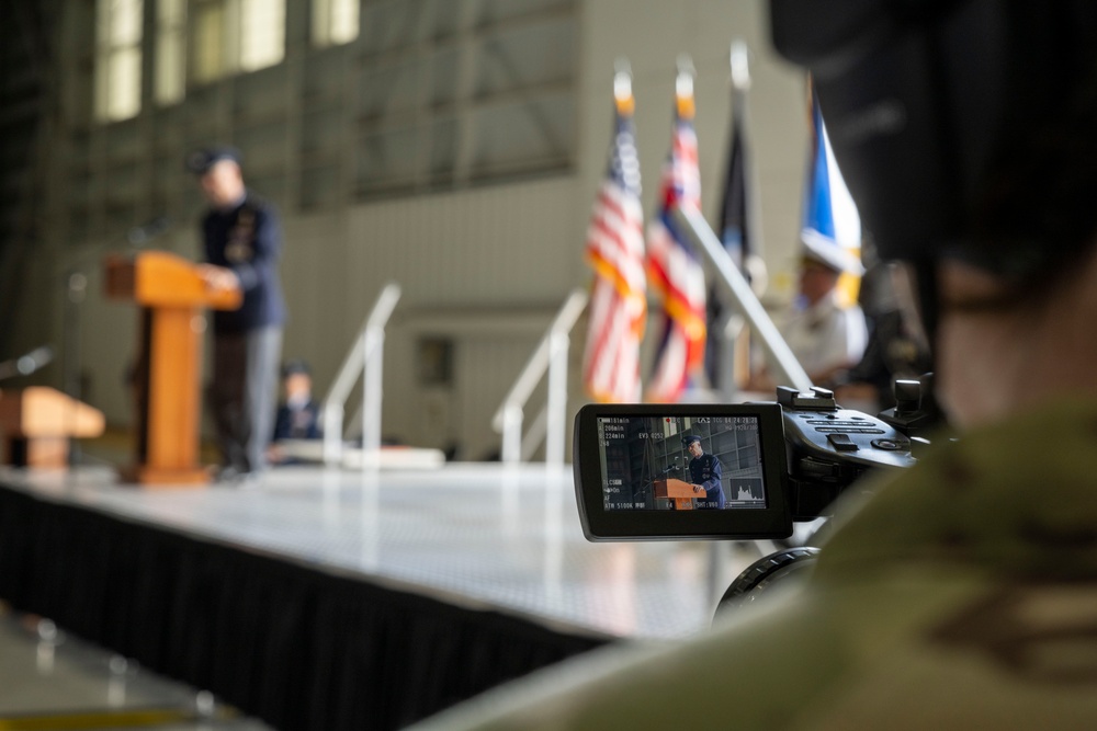 U.S. Space Forces - Indo-Pacific holds first change of command ceremony