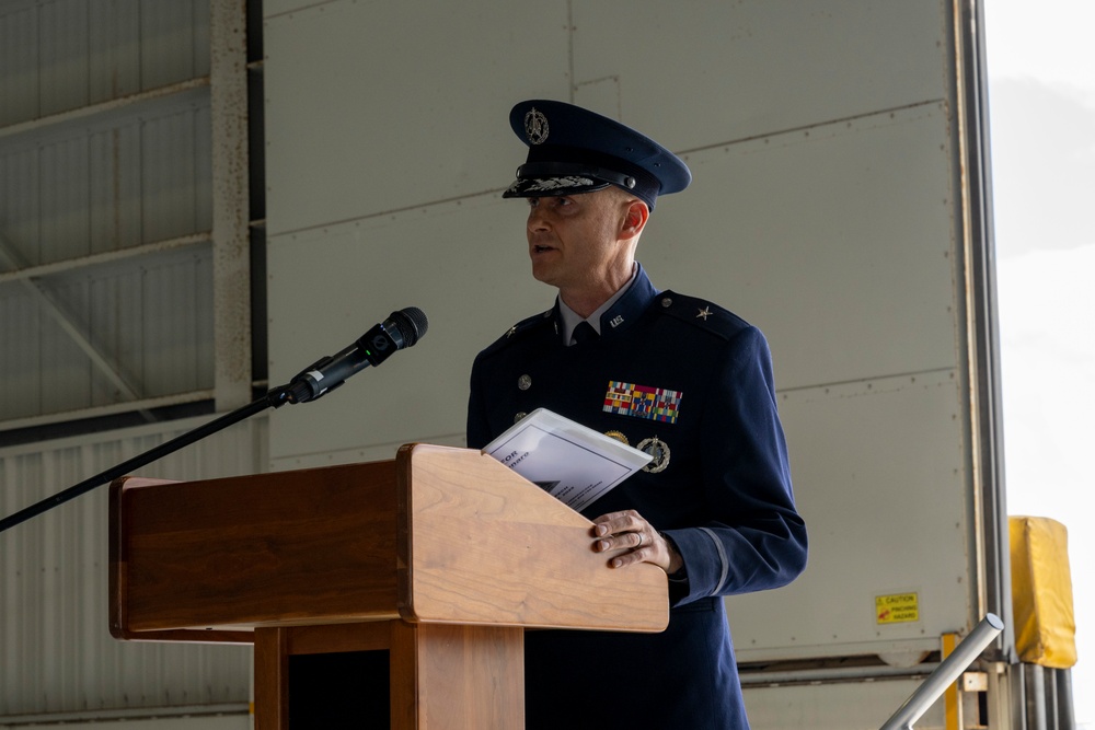 U.S. Space Forces - Indo-Pacific holds first change of command ceremony