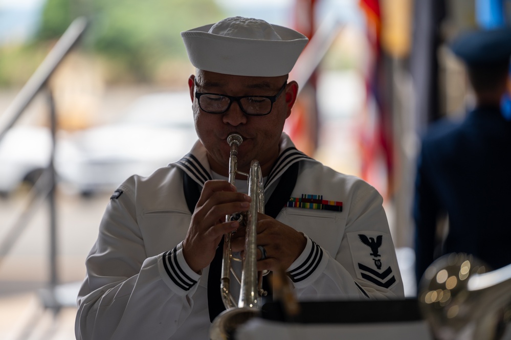 U.S. Space Forces - Indo-Pacific holds first change of command ceremony