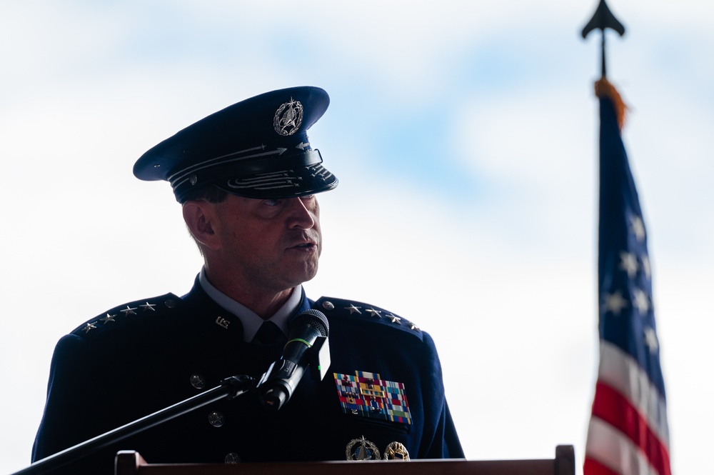 U.S. Space Forces - Indo-Pacific holds first change of command ceremony
