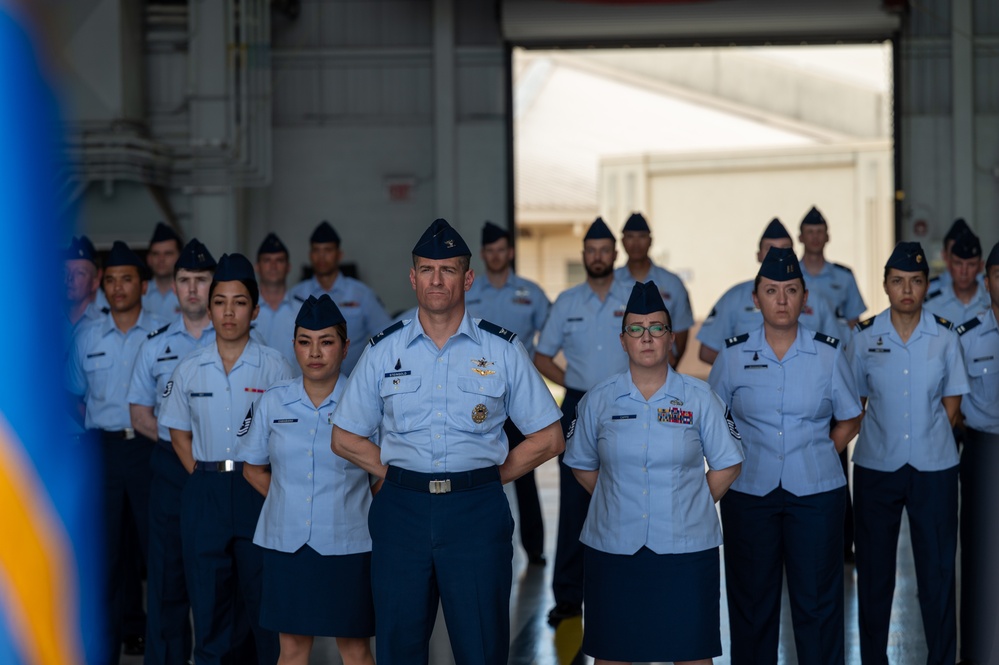 U.S. Space Forces - Indo-Pacific holds first change of command ceremony