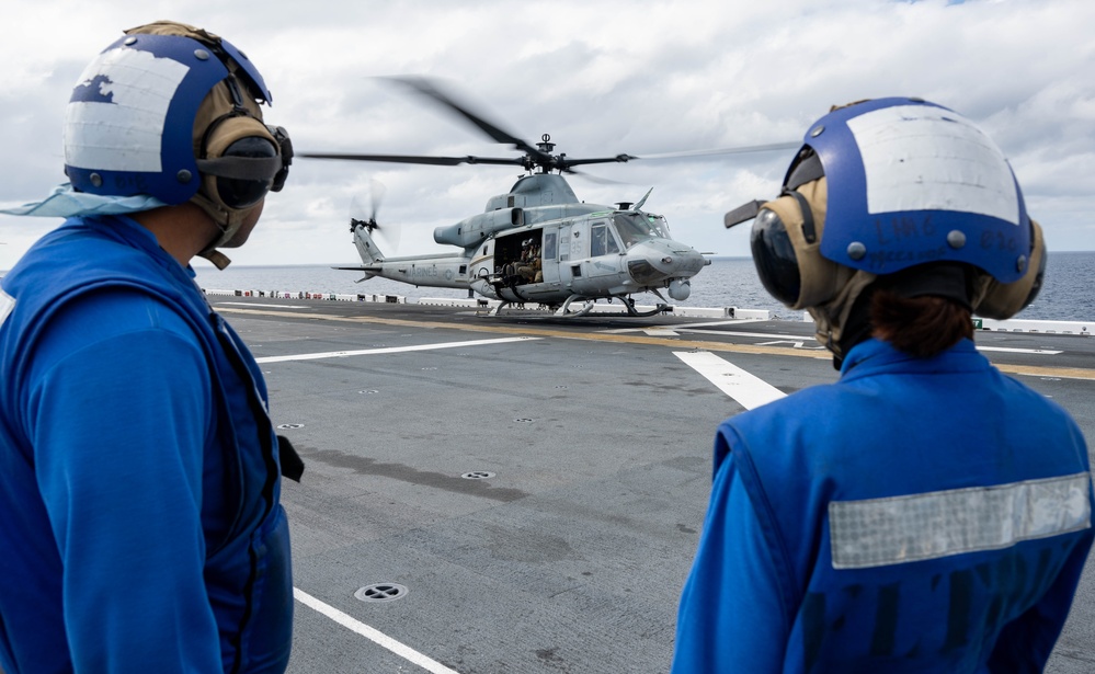 USS America (LHA 6) Conducts Flight Operations During Talisman Sabre