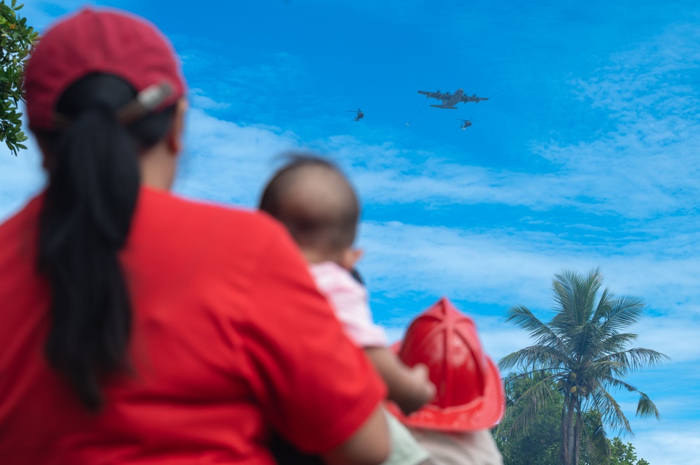 Allies fly by 81st Guam Liberation Day Parade