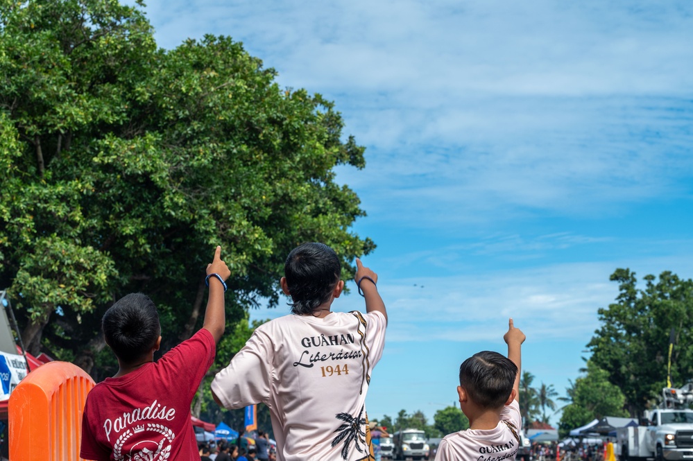 Allies fly by 81st Guam Liberation Day Parade