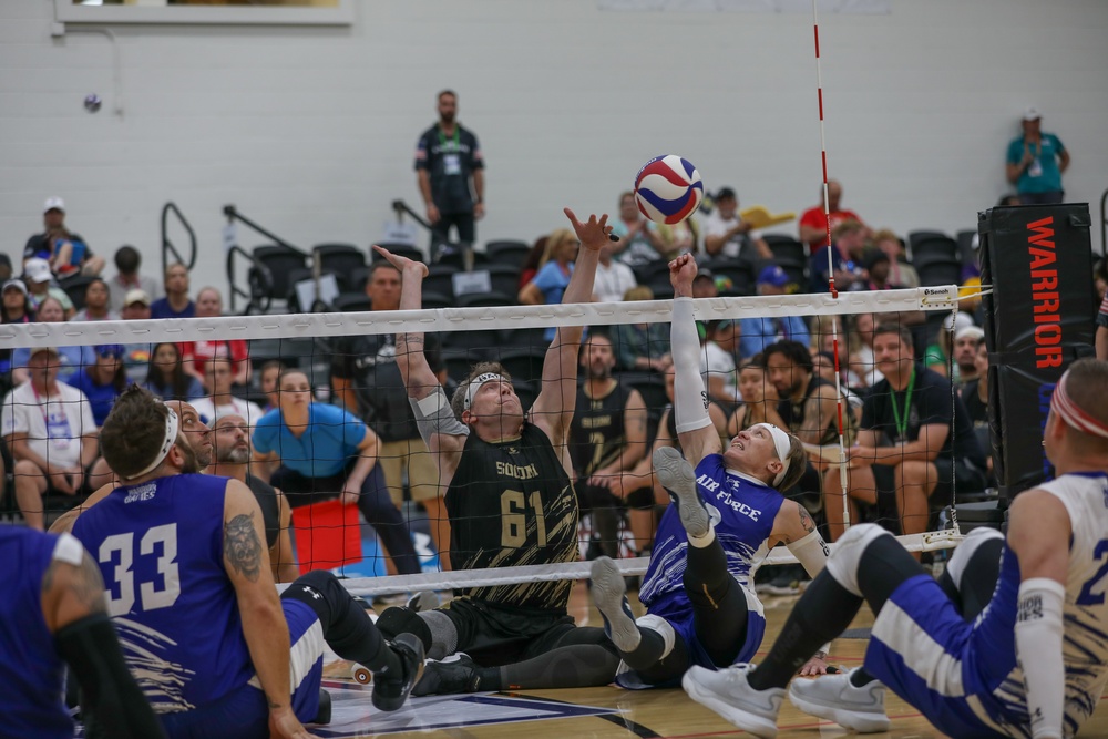 Sitting Volleyball Day 1 at the 2025 DoD Warrior Games