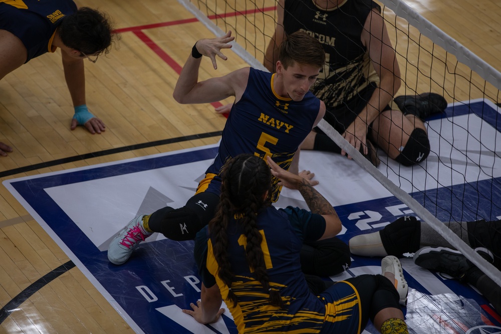Sitting Volleyball Day 1 at the 2025 DoD Warrior Games
