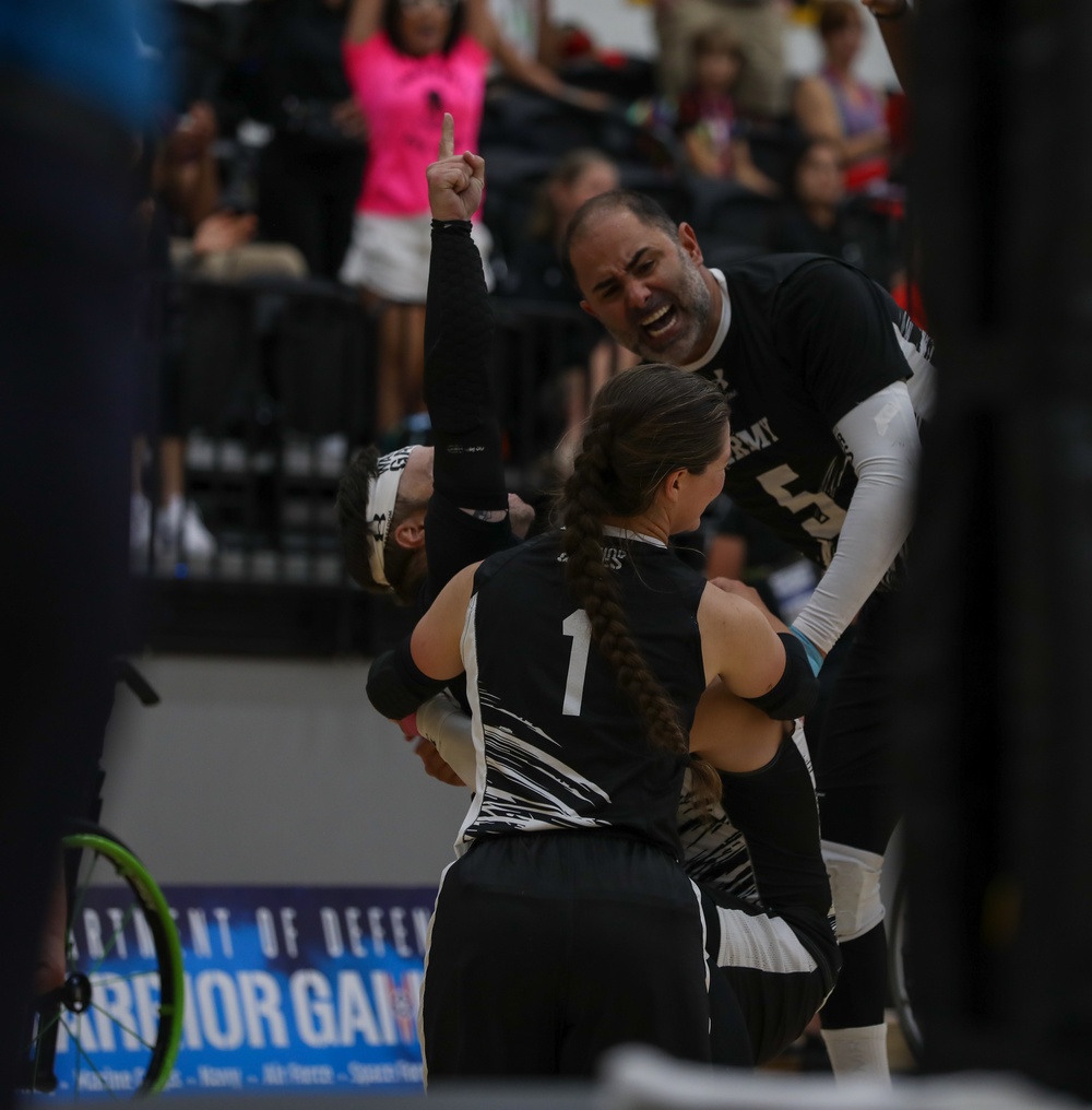Sitting Volleyball Day 1 at the 2025 DoD Warrior Games