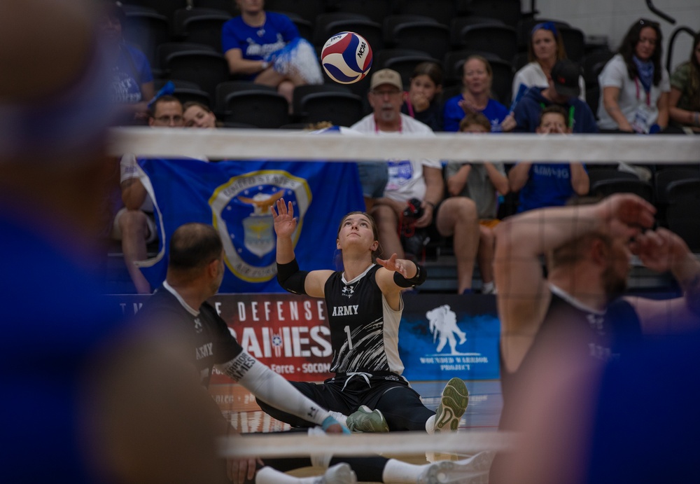 Sitting Volleyball Day 1 at the 2025 DoD Warrior Games