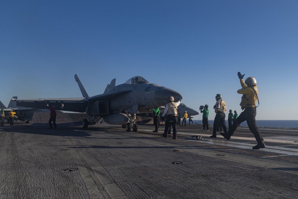 USS Gerald R. Ford (CVN 78) Conducts Flight Operations