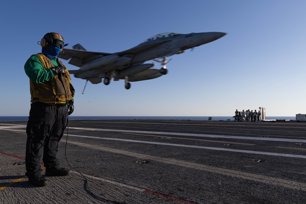 USS Gerald R. Ford (CVN 78) Conducts Flight Operations