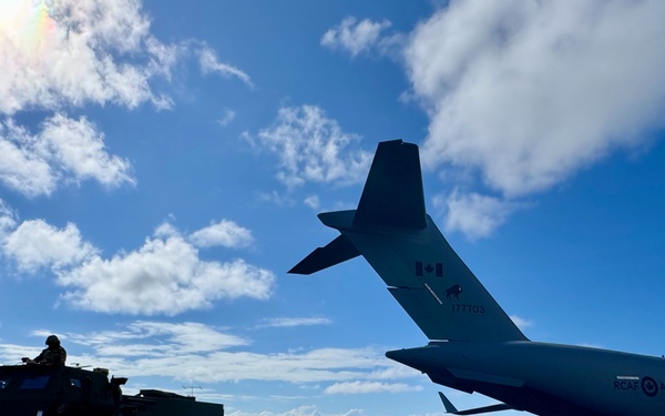 3MDTF Projects Combined Joint Combat Power to Indian Ocean Territories During HIRAIN Demonstration