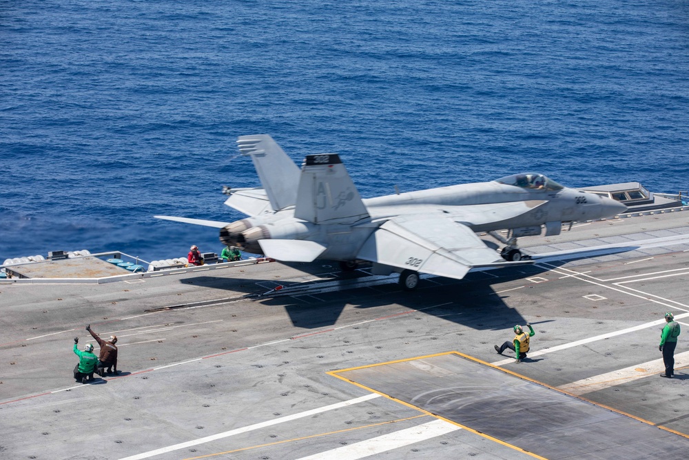 USS Gerald R. Ford (CVN 78) Conducts Flight Operations