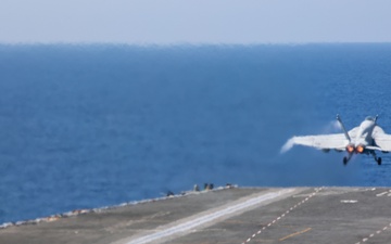 USS Gerald R. Ford (CVN 78) Conducts Flight Operations