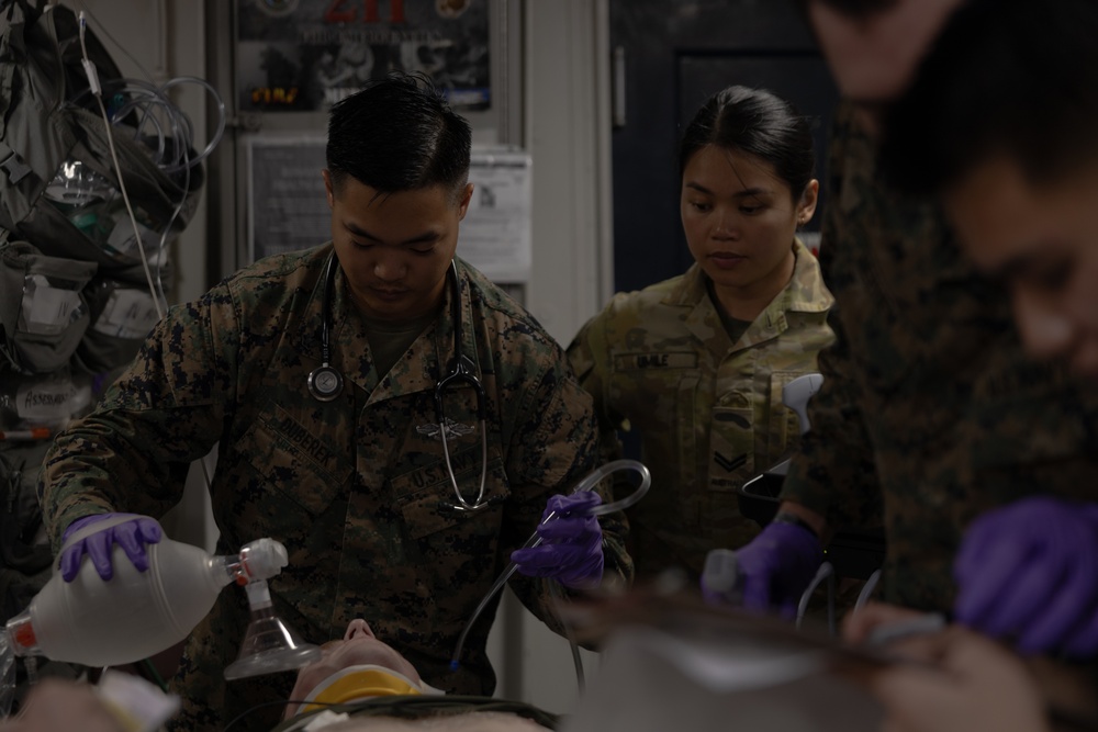 31st MEU conducts CBRN decontamination during Talisman Sabre 25
