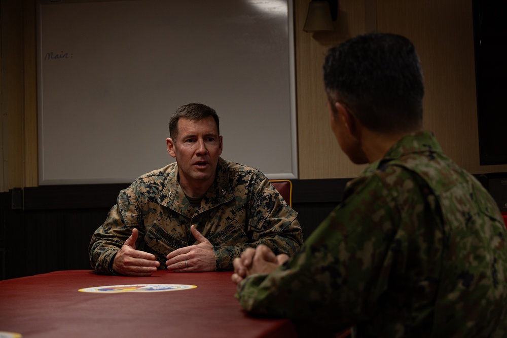 1st Helicopter Brigade Commander visits U.S. Marines, Sailors during Talisman Sabre 25