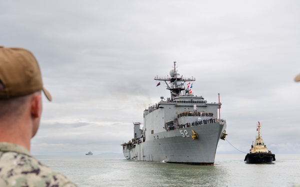 The USS Pearl Harbor Arrives in Lae, Papua New Guinea, July, 2025