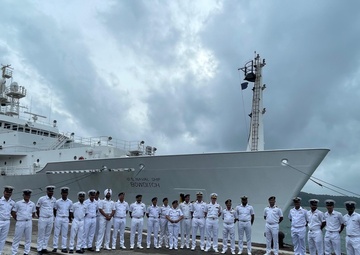 USNS Bowditch Port Visit Strengthens U.S.-India Maritime Ties