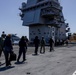 ITS Spartaco Schergat (F 598) Commanding Officer Visits USS Gerald R. Ford (CVN 78)