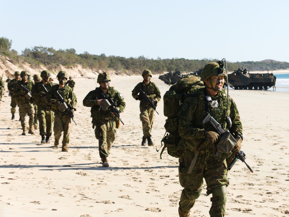 U.S. Navy and Marine Amphibious Assault 24 July 25