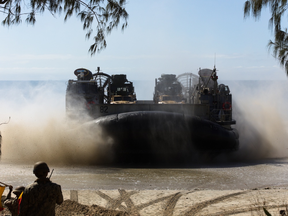 U.S. Navy and Marine Amphibious Assault 24 July 25