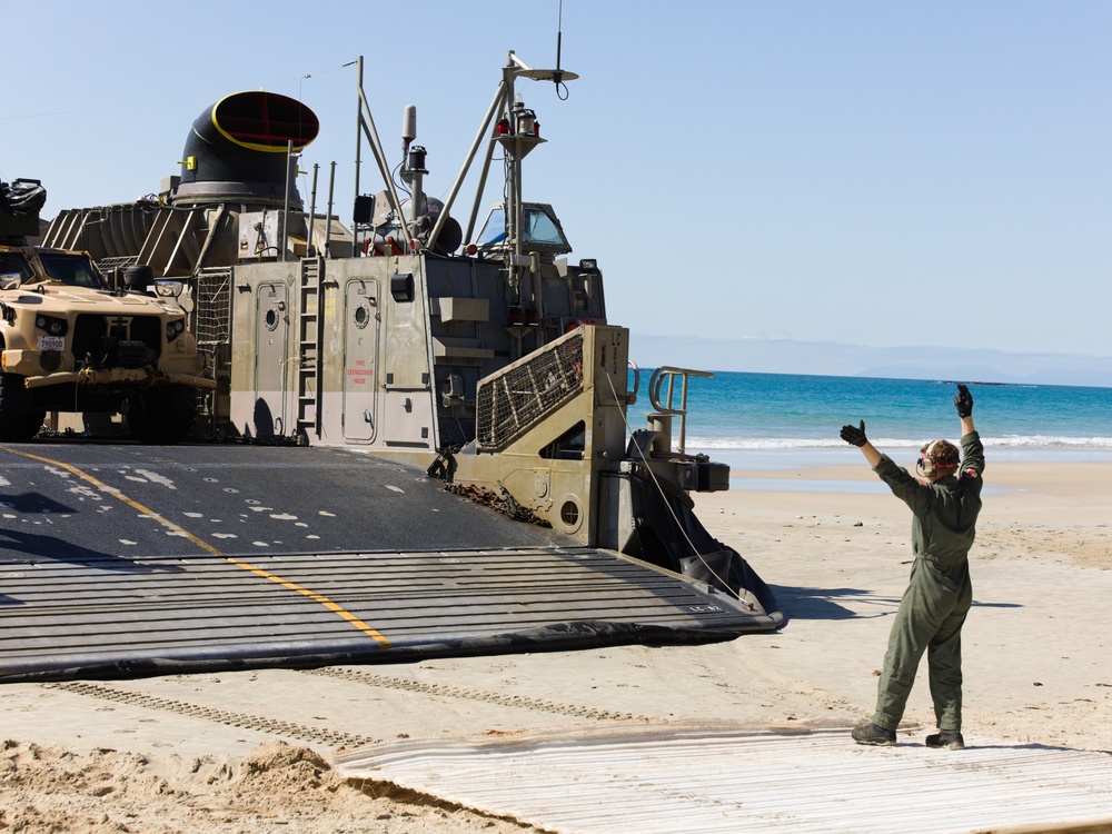 U.S. Navy and Marine Amphibious Assault 24 July 25