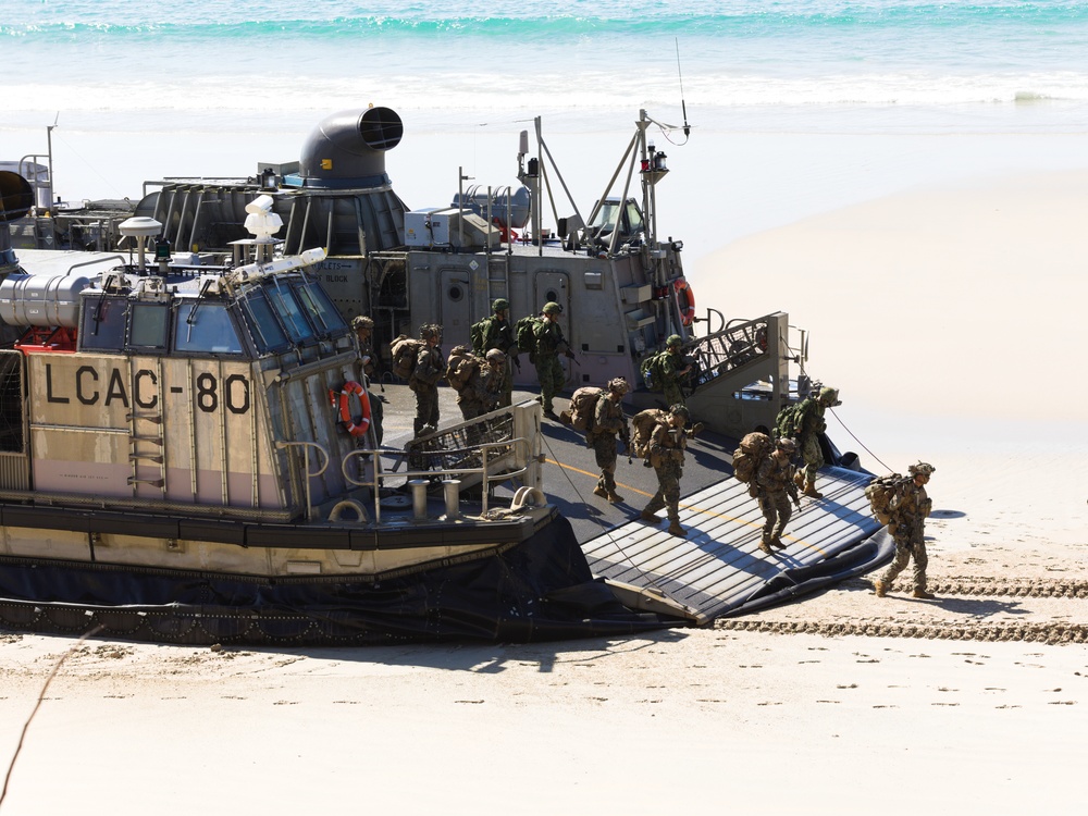 U.S. Navy and Marine Amphibious Assault 24 July 25