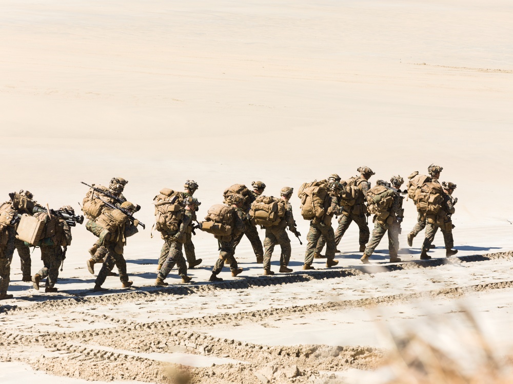 U.S. Navy and Marine Amphibious Assault 24 July 25