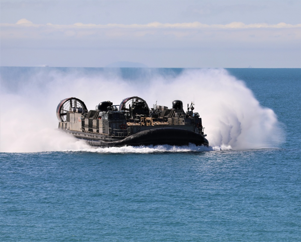 Japanese and U.S. Amphibious Exercise