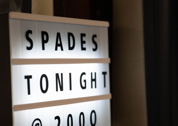 George Washington MWR hosts Spades Tournament