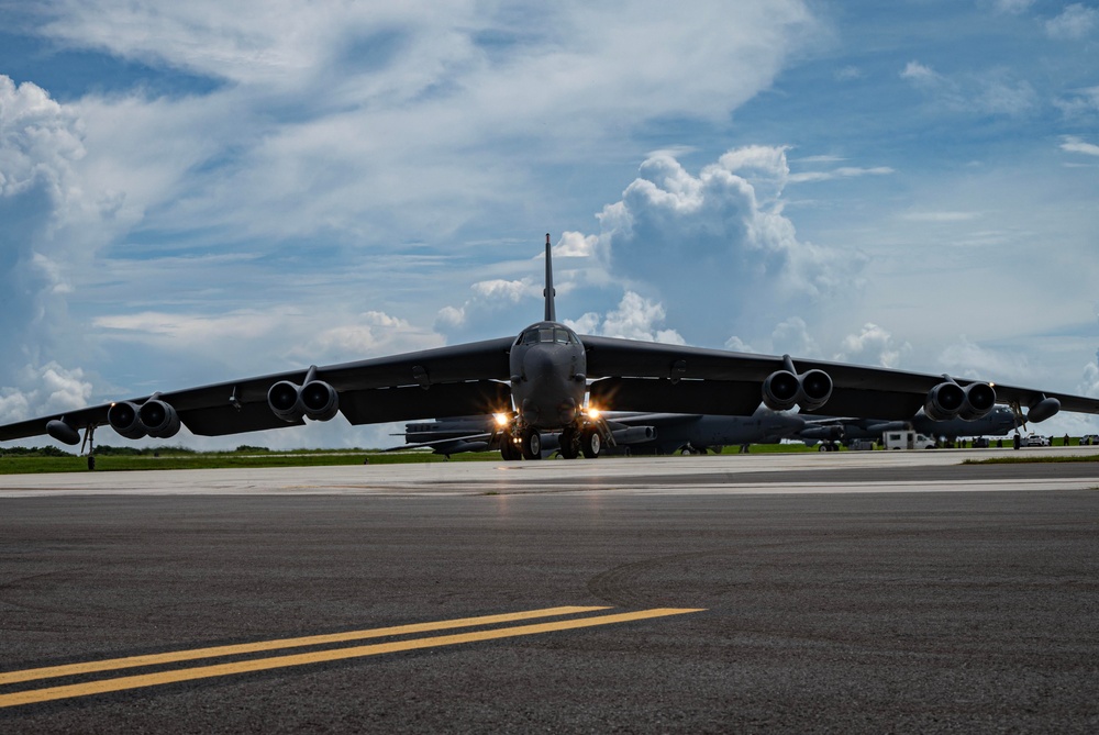 BTF25 - The 23rd Expeditionary Bomb Squadron demonstrates deterrence at Andersen Air Force Base
