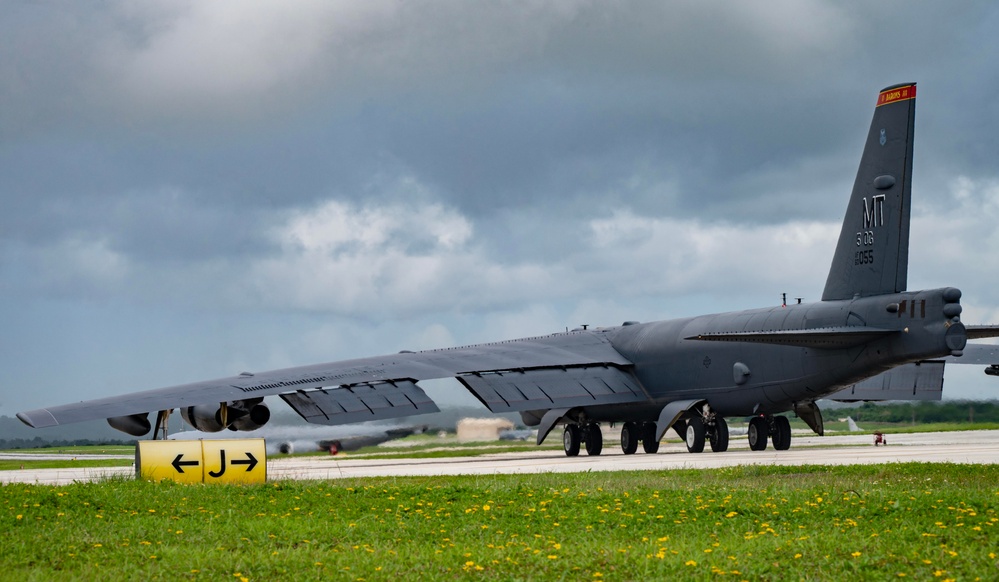 BTF25 - The 23rd Expeditionary Bomb Squadron demonstrates deterrence at Andersen Air Force Base
