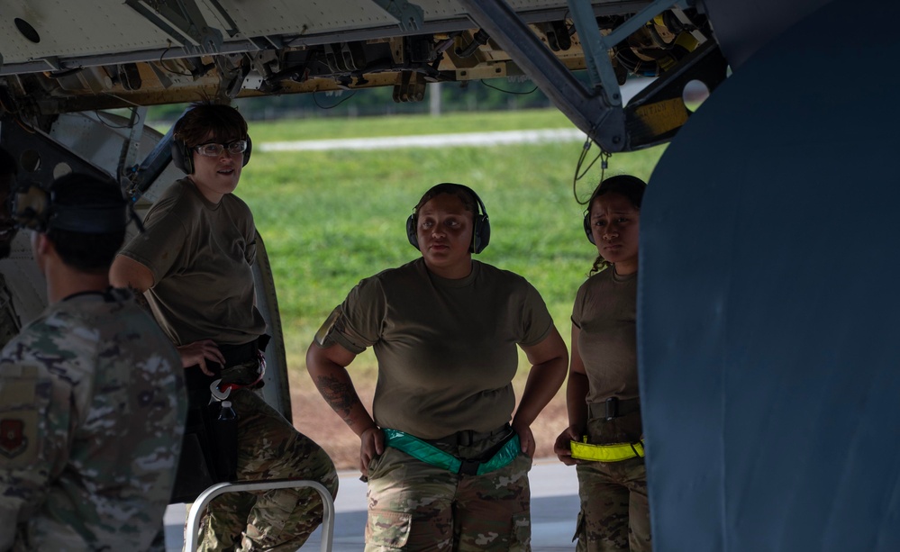 BTF25 - The 23rd Expeditionary Bomb Squadron demonstrates deterrence at Andersen Air Force Base