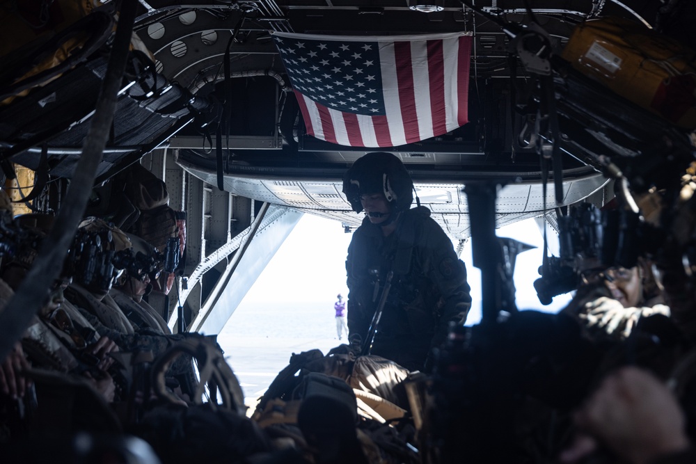 31st MEU | Animal Co. BLT 1/7 conducts simulated Helo Raid during Talisman Sabre 25