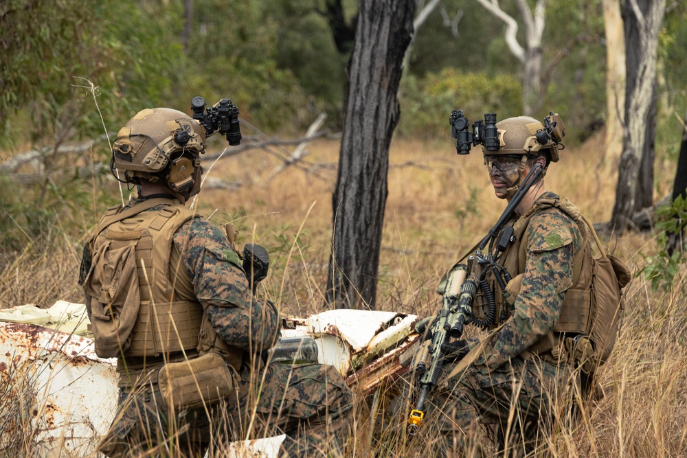 31st MEU | Animal Co. BLT 1/7 conducts simulated Helo Raid during Talisman Sabre 25