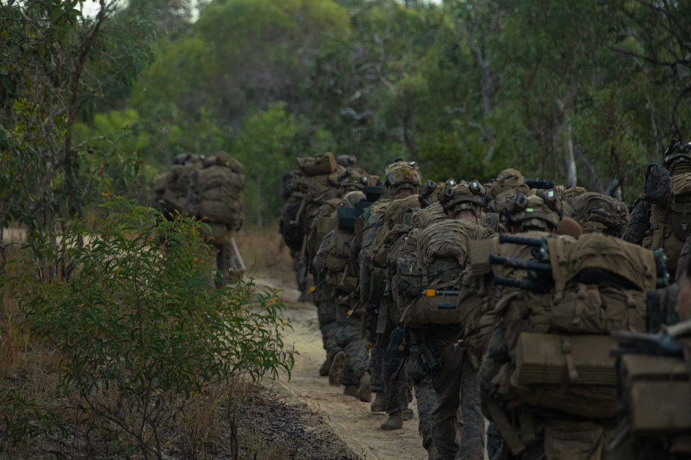 31st MEU | Animal Co. BLT 1/7 conducts simulated Helo Raid during Talisman Sabre 25