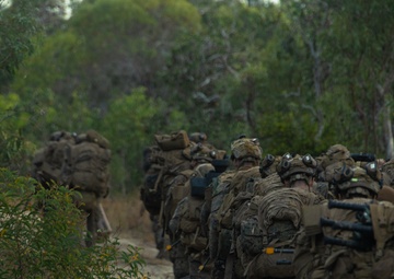 31st MEU | Animal Co. BLT 1/7 conducts simulated Helo Raid during Talisman Sabre 25