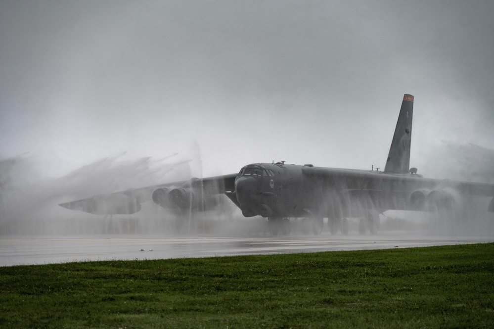 BTF25 - The 23rd Expeditionary Bomb Squadron operates through rain and shine