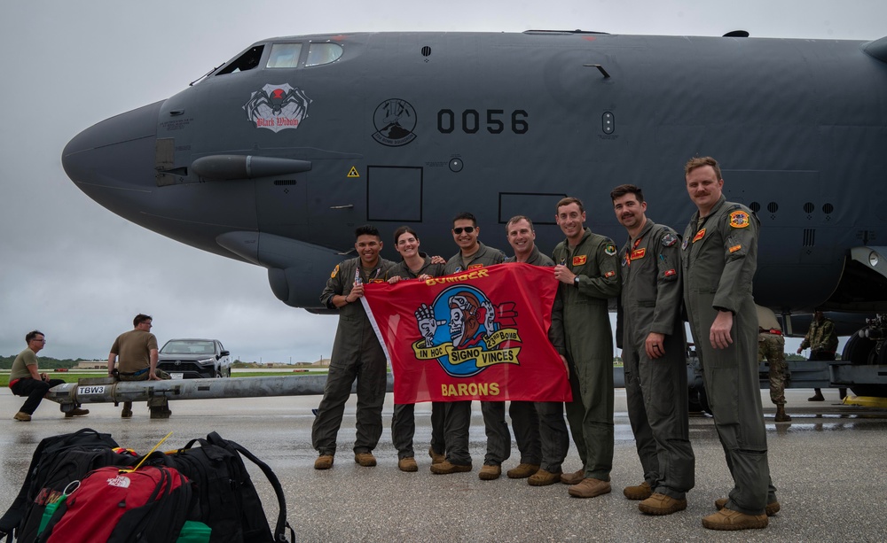 BTF25 - The 23rd Expeditionary Bomb Squadron operates through rain and shine