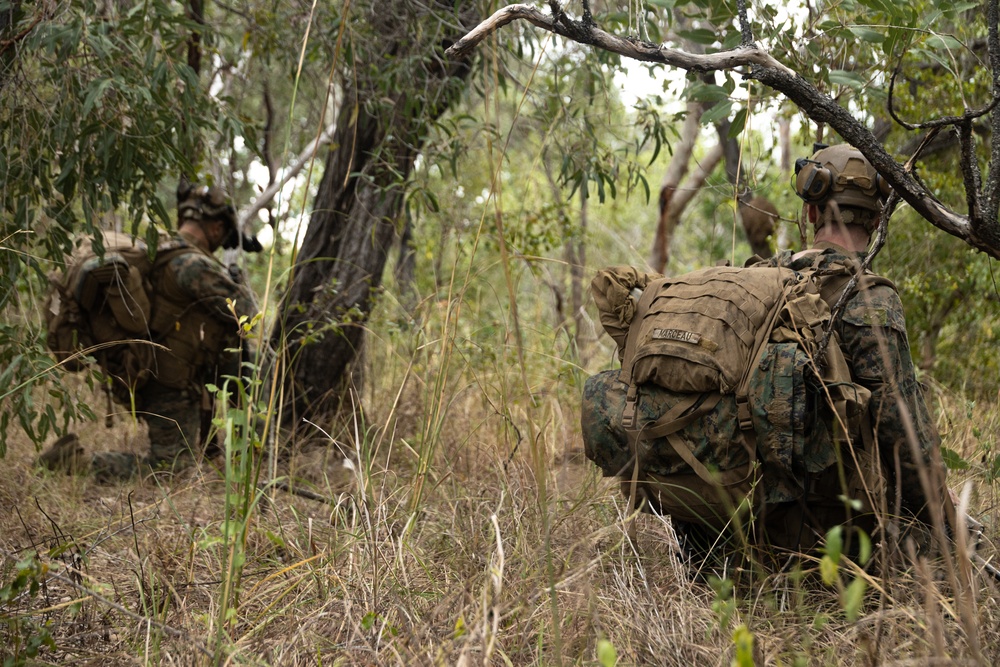 31st MEU | Animal Co. BLT 1/7 conducts simulated Helo Raid during Talisman Sabre 25