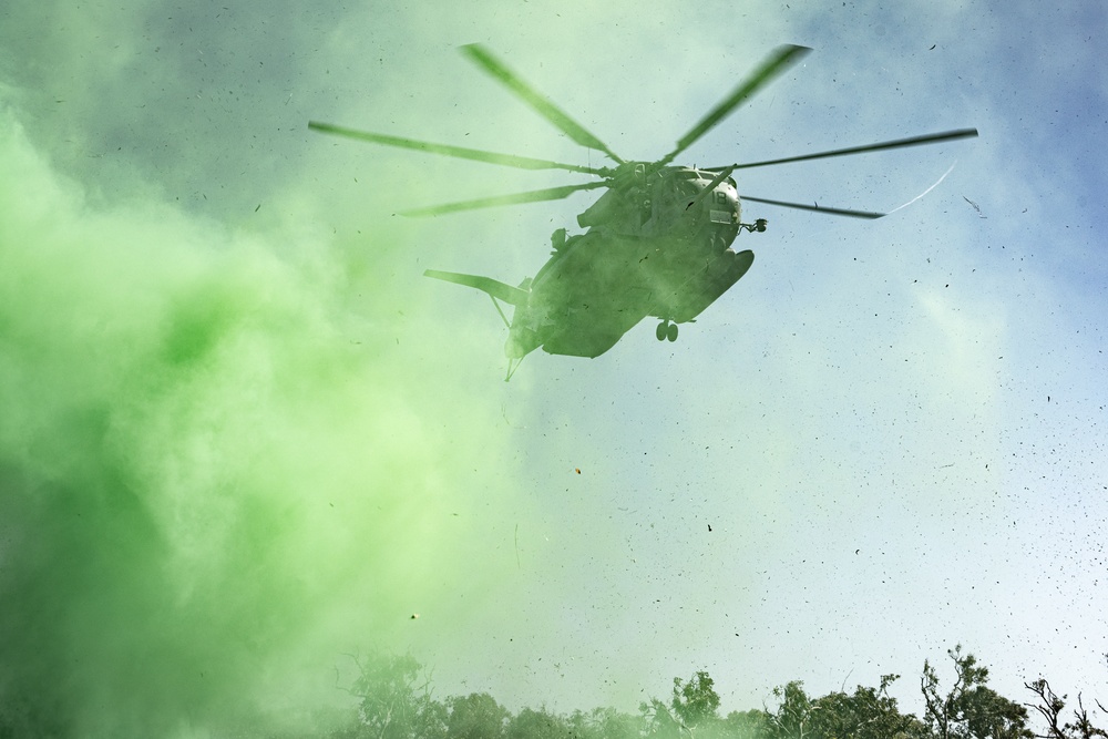 31st MEU | Animal Co. BLT 1/7 conducts simulated Helo Raid during Talisman Sabre 25