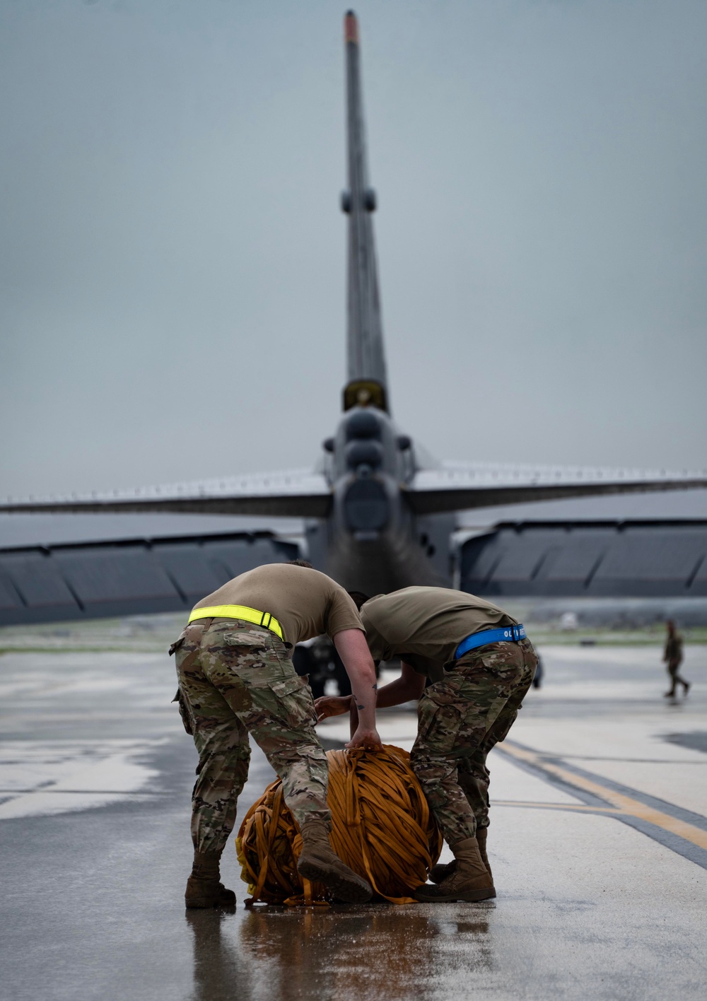 BTF25 - AFE backing up Bomber Task Force 25