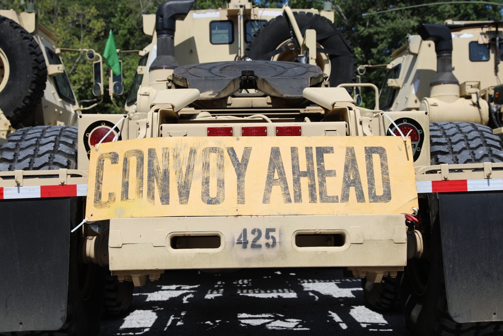 Alabama National Guard Conducts Multi-State Convoy during Operation Patriot Press