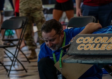 Team Air Force compete in swimming finals at 2025 Warrior Games