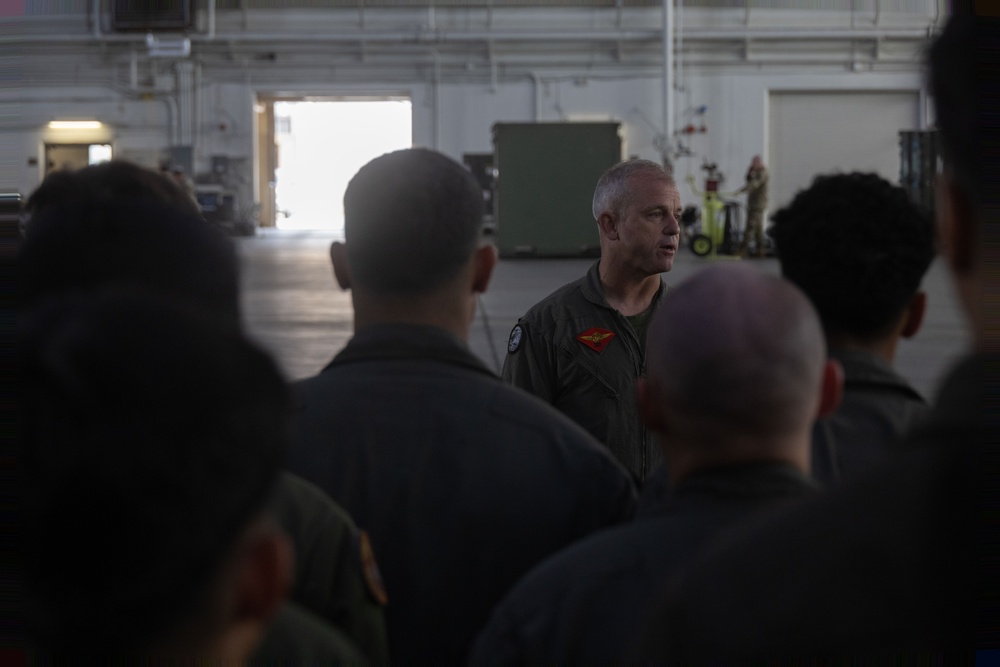 3rd MAW Commanding General visits Red Flag Alaska