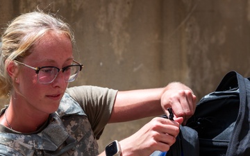 Service members complete TCCC-CLS during Operation Healthy Ellwood